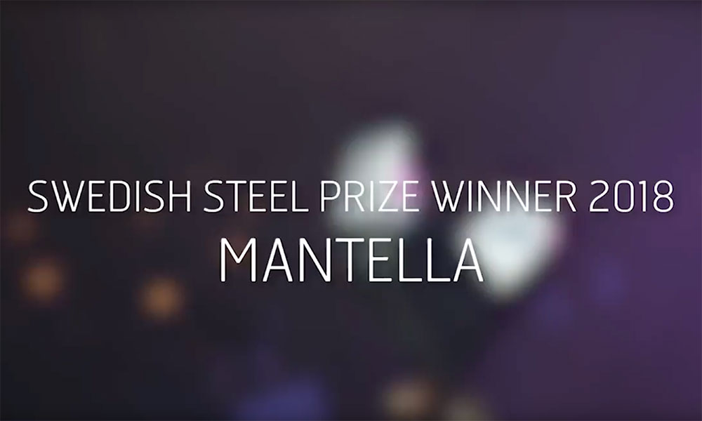 Marcolin è orgogliosa dei propri clienti: Mantella Srl vince il premio Swedish Steel Prize 2018