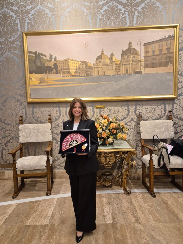 Federica Sartor riceve il Premio Internazionale d’Eccellenza.